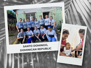 MCC students on Global Health service trip to Dominican Republic.